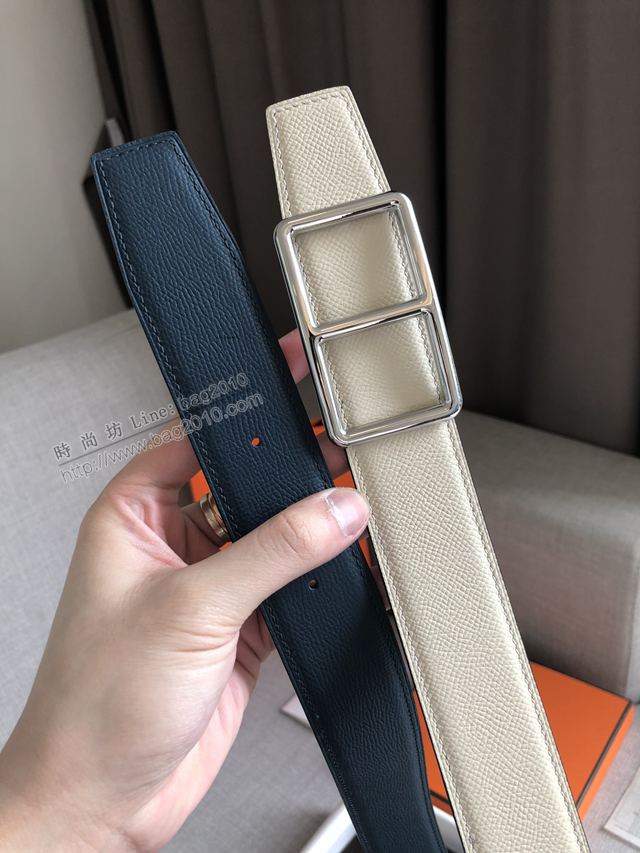 Hermes皮帶 官網同步 38MM 進口原版皮 愛馬仕男士腰帶  xfp2092